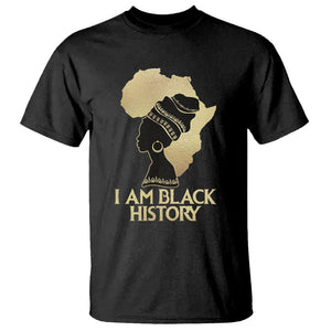 I Am Black History Month T Shirt African American For Womens Girls TS02 Black Printyourwear