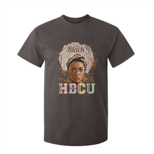 Black Educated HBCU T Shirt For Kid Headstrong Blessed Confident Undaunted TS02 Dark Chocolate Print Your Wear