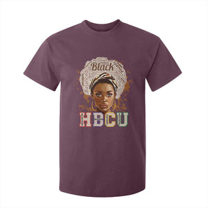 Black Educated HBCU T Shirt For Kid Headstrong Blessed Confident Undaunted TS02 Maroon Print Your Wear