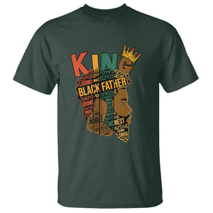 I Am Black History T Shirt Black King African American Mens TS02 Dark Forest Green Printyourwear