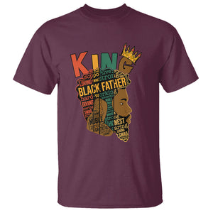 I Am Black History T Shirt Black King African American Mens TS02 Maroon Printyourwear