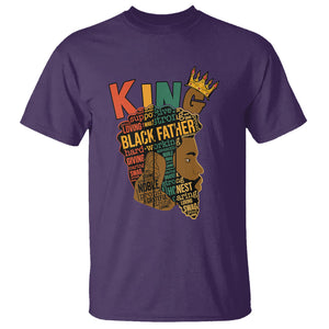 I Am Black History T Shirt Black King African American Mens TS02 Purple Printyourwear