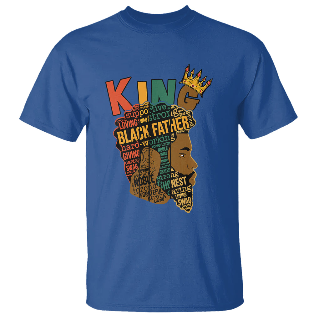 I Am Black History T Shirt Black King African American Mens TS02 Royal Blue Printyourwear