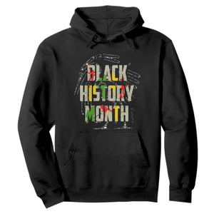 Black History Month Hoodie One Month Can't Hold Our History 24 7 365 TS02 Black Printyourwear