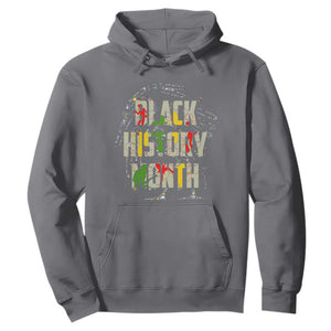 Black History Month Hoodie One Month Can't Hold Our History 24 7 365 TS02 Charcoal Printyourwear