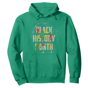 Black History Month Hoodie One Month Can't Hold Our History 24 7 365 TS02 Irish Green Printyourwear