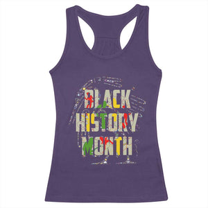 Black History Month Racerback Tank Top African American Pride TS02 Purple Print Your Wear