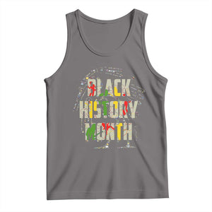 Black History Month Tank Top African American Pride TS02 Deep Heather Print Your Wear