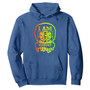 I Am Black History Hoodie Black Dope African American Mens TS02 Royal Blue Printyourwear