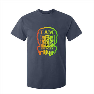 I Am Black History T Shirt For Kid Dope African American Men TS02 Navy Print Your Wear