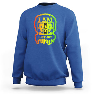 I Am Black History Sweatshirt Black Dope African American Mens TS02 Royal Blue Printyourwear