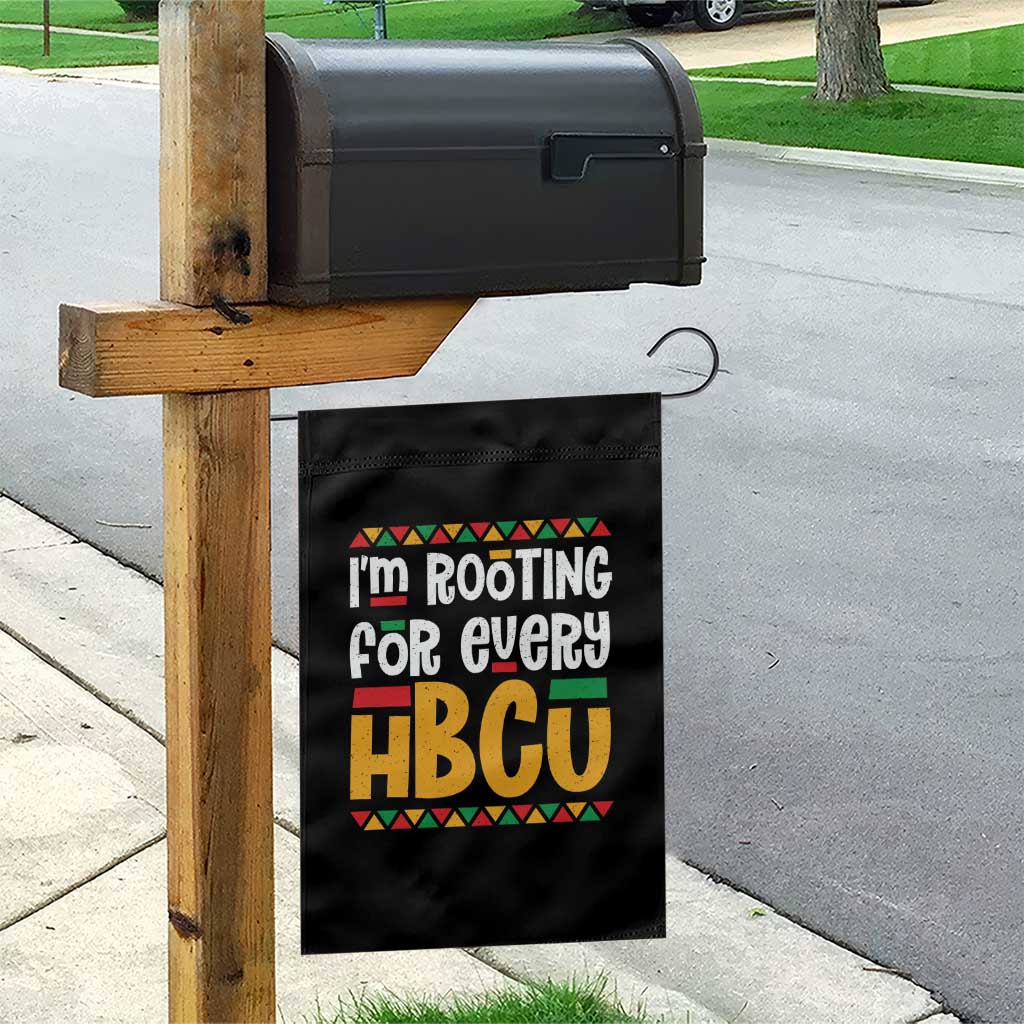 I’m Rooting for Every HBCU Garden Flag Black Pride Support Alumni Students Culture Lovers TS02 Print Your Wear