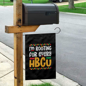 I’m Rooting for Every HBCU Garden Flag Black Pride Support Alumni Students Culture Lovers TS02 Print Your Wear