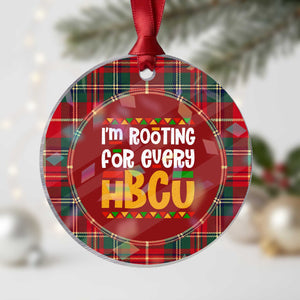 I’m Rooting for Every HBCU Holographic Acrylic Ornament Black Pride Support Alumni Students Culture Lovers