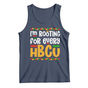 I’m Rooting for Every HBCU Tank Top Black Pride Support Alumni Students Culture Lovers TS02 Navy Print Your Wear