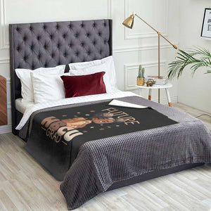 Future HBCU Grad Black Girl Throw Blanket College Bound Pride Black Excellence Supporters TS02 Print Your Wear