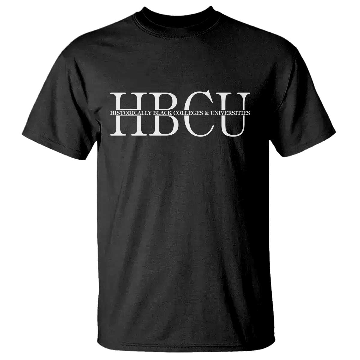 HBCU Pride Classic Statement T Shirt Minimalist Black Excellence and History TS02 Black Print Your Wear