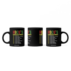 HBCUs Are Responsible For Black Excellence Coffee Mug Powerful Education Impact Statistics Pride TS02 Print Your Wear