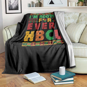 I’m Rooting for Every HBCU Throw Blanket Pan African Pride College Support Statement TS02 Print Your Wear