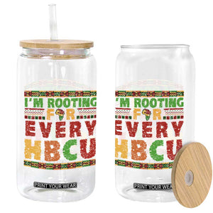 I’m Rooting for Every HBCU Glass Can Pan African Pride College Support Statement TS02 Print Your Wear