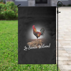 Lo Siento Wilson Funny Chicken Floating Meme Garden Flag Dramatic Rooster Parody Spanish Apology TS02 Print Your Wear