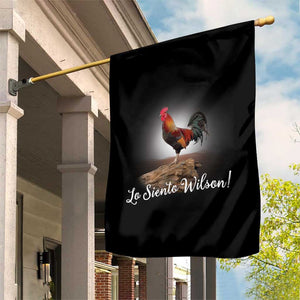 Lo Siento Wilson Funny Chicken Floating Meme Garden Flag Dramatic Rooster Parody Spanish Apology TS02 Print Your Wear