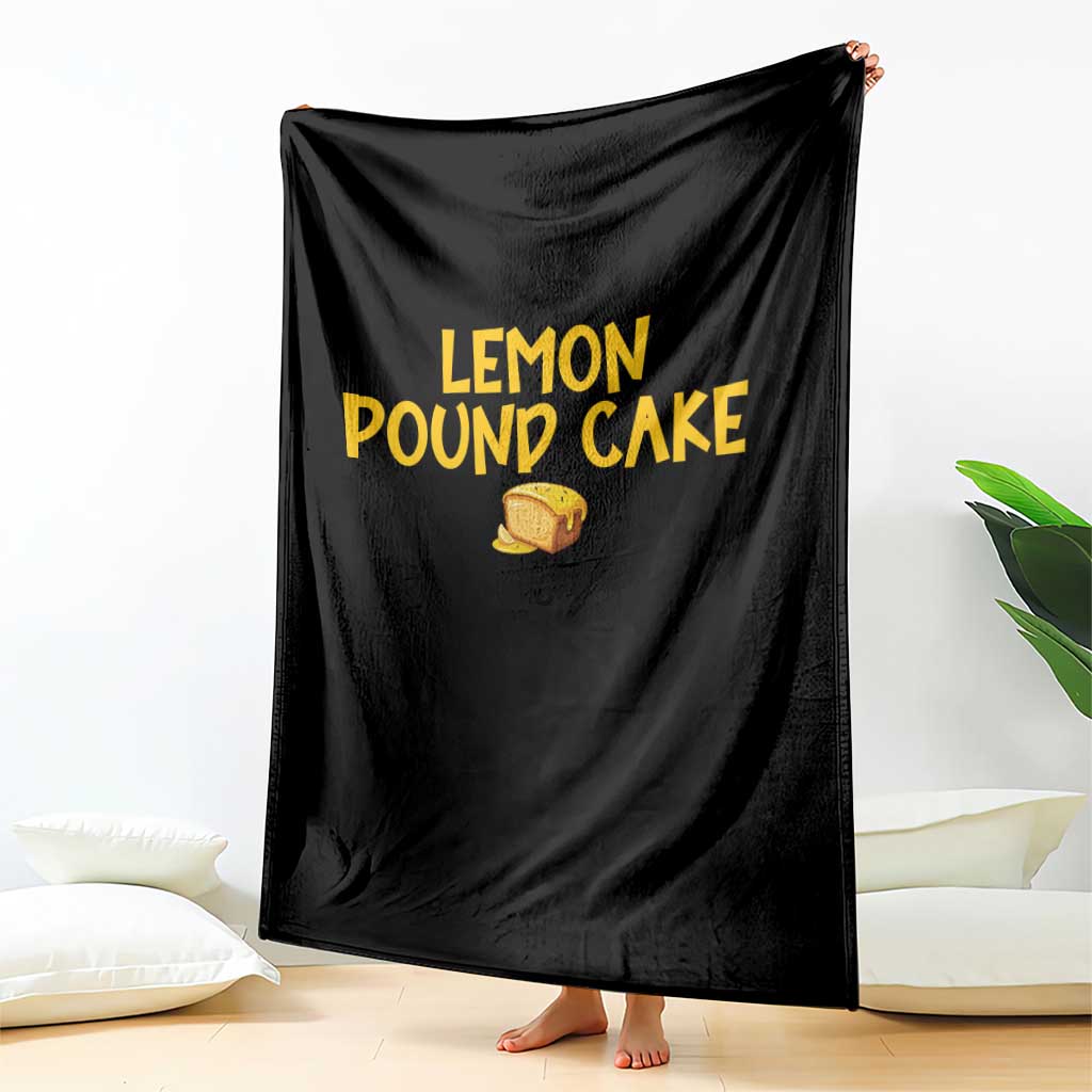 Lemon Pound Cake Team Throw Blanket Viral Meme Dessert Parody Internet Culture Fans TS02 Print Your Wear