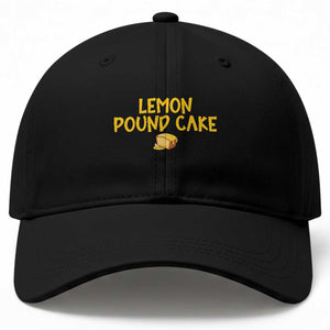 Lemon Pound Cake Team Baseball Cap Viral Meme Dessert Parody Internet Culture Fans TS02 Print Your Wear