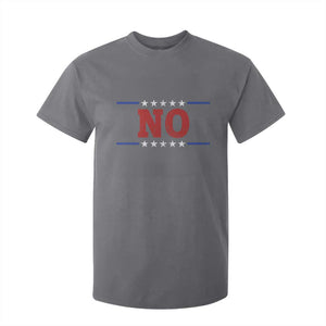 No Protest Patriotic T Shirt For Kid Red White Blue Freedom Political Satire TS02 Charcoal Print Your Wear