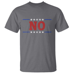 No Protest Patriotic T Shirt Red White Blue Freedom Political Satire TS02 Charcoal Print Your Wear
