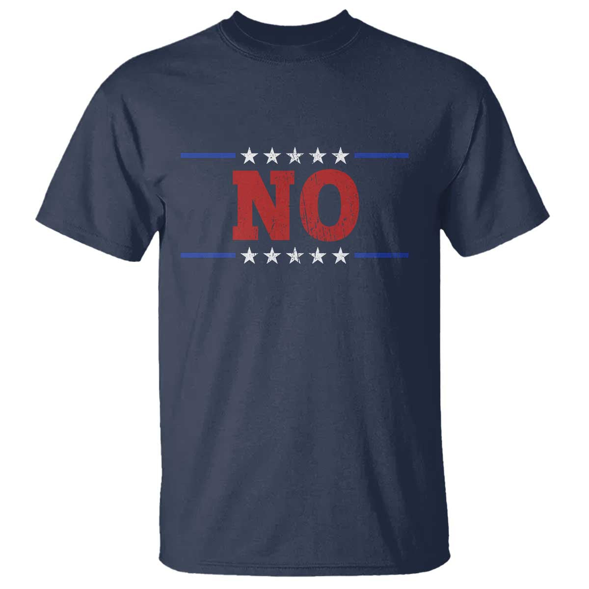 No Protest Patriotic T Shirt Red White Blue Freedom Political Satire TS02 Navy Print Your Wear