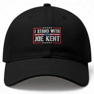 I Stand With Joe Kent Patriotic Support Baseball Cap American Flag Political Statement TS02 Print Your Wear