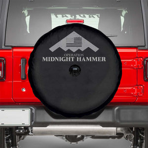 Operation Midnight Hammer Spare Tire Cover Stealth Patriot TS02 Black Print Your Wear