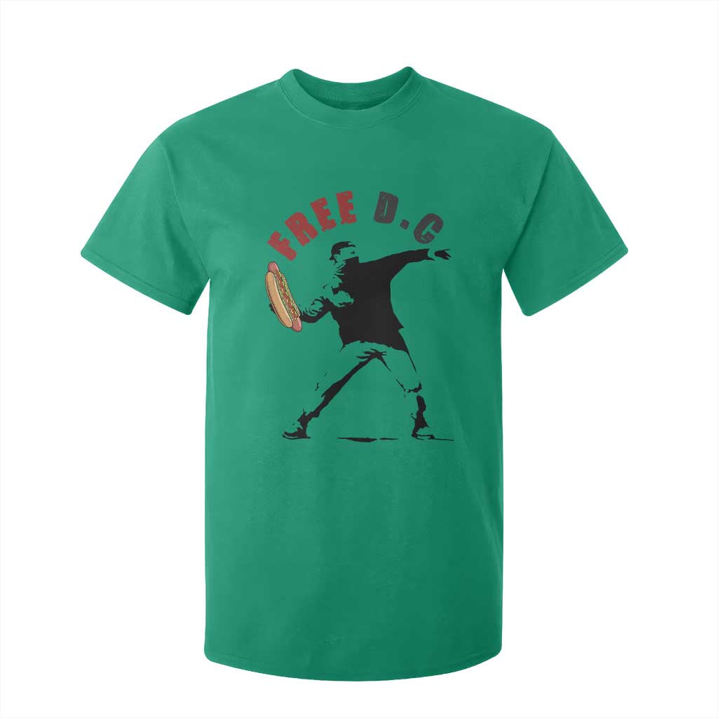 Free DC Sandwich Toss T Shirt For Kid Washington DC Political Satire TS02 Irish Green Print Your Wear