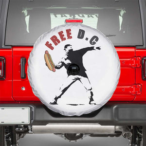 Free DC Sandwich Toss Spare Tire Cover Washington DC Political Satire TS02 White Print Your Wear