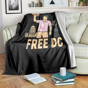 Free DC Sandwich Guy Throw Blanket Washington DC Pride Political Satire TS02 Print Your Wear