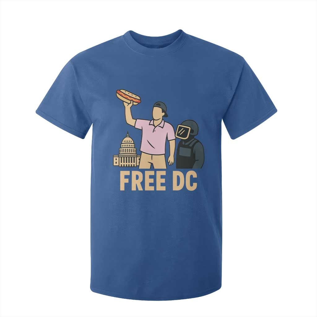 Free DC Sandwich Guy T Shirt For Kid Washington DC Pride Political Satire TS02 Royal Blue Print Your Wear
