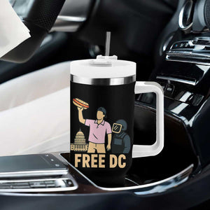 Free DC Sandwich Guy Tumbler With Handle Washington DC Pride Political Satire TS02 Print Your Wear