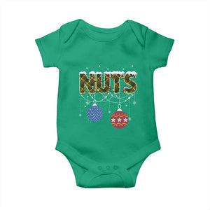 Christmas Couples Baby Onesie Chestnuts Xmas Matching Family Funny Nuts TS02 Irish Green Print Your Wear