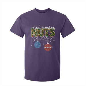 Christmas Couples T Shirt For Kid Chestnuts Xmas Matching Family Funny Nuts TS02 Purple Print Your Wear