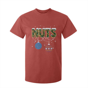 Christmas Couples T Shirt For Kid Chestnuts Xmas Matching Family Funny Nuts TS02 Red Print Your Wear