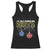 Christmas Couples Racerback Tank Top Chestnuts Xmas Matching Family Funny Nuts TS02 Black Print Your Wear