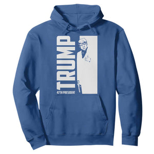 Trump 2024 Hoodie He Won 4th President Take America Back TS02 Royal Blue Print Your Wear