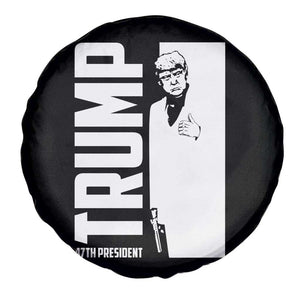 Trump 2024 Spare Tire Cover He Won 4th President Take America Back TS02 Print Your Wear