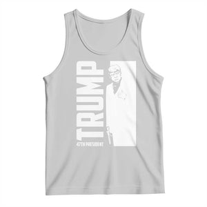 Trump 2024 Tank Top He Won 4th President Take America Back TS02 Ash Print Your Wear