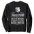 Funny Trump Sweatshirt The D Is Missing Because Its In Every Haters Mouth Sarcasm TS02 Black Print Your Wear