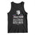 Funny Trump Tank Top The D Is Missing Because Its In Every Haters Mouth Sarcasm TS02 Black Print Your Wear