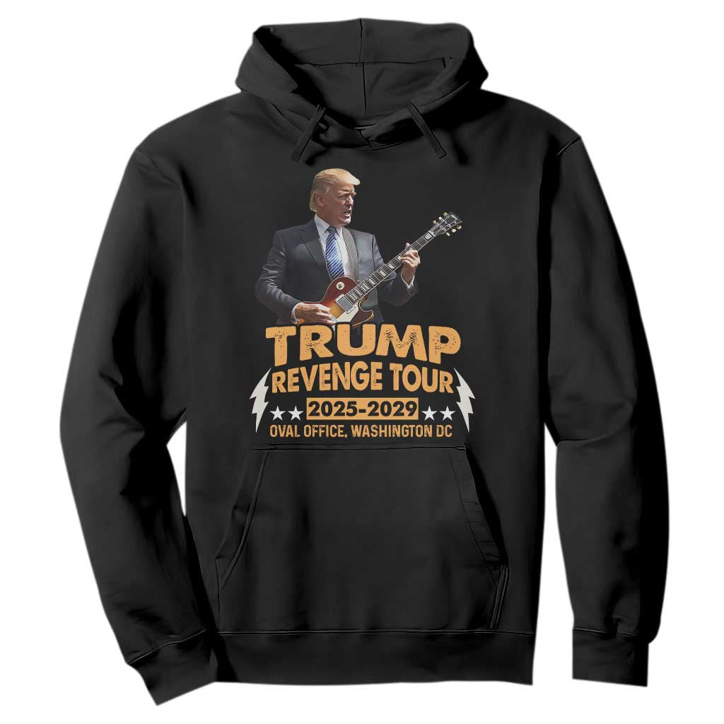 Trump Tour 47th President Hoodie Revenge Tour 2025 Washington DC TS02 Black Print Your Wear