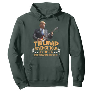 Trump Tour 47th President Hoodie Revenge Tour 2025 Washington DC TS02 Dark Forest Green Print Your Wear