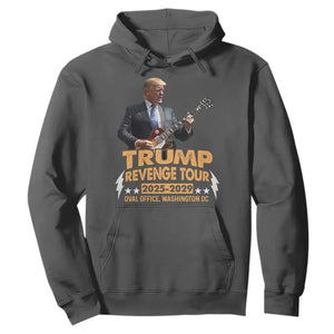 Trump Tour 47th President Hoodie Revenge Tour 2025 Washington DC TS02 Dark Heather Print Your Wear